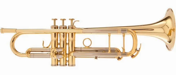 Adams Sonic Trumpet Gold lacquer