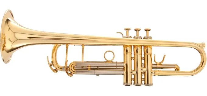 Adams Sonic Trumpet Gold lacquer, vue 2