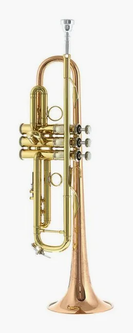 Bach LR19043B lacquered Bb- Trumpet, vue 2