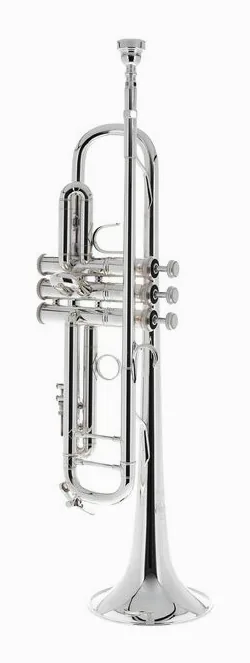 Bach 190S43 Bb- Trumpet silver, vue 2