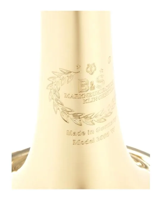B&S 3005 WTR-L Trumpet, vue 2