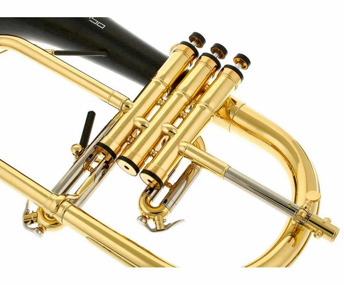 daCarbo Goldlac flugelhorn, vue 4