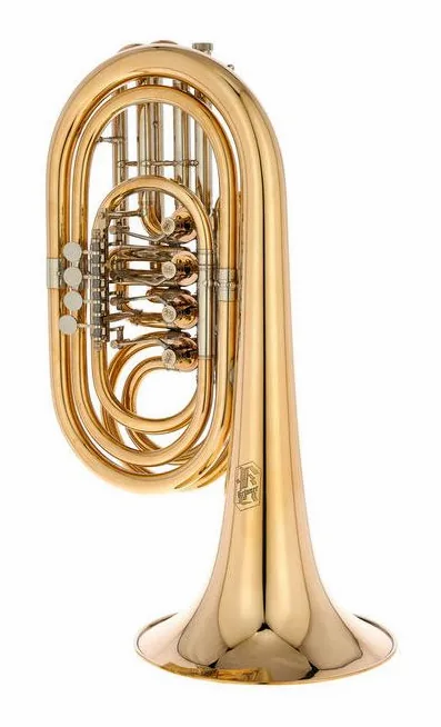 Krinner Bb-Bass Trumpet 4 valve GM raw, vue 2