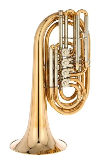 Krinner Bb-Bass Trumpet 4 valve GM raw, vue 3