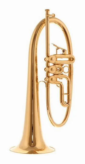 Krinner Prinzessin Flugelhorn Gold, vue 3