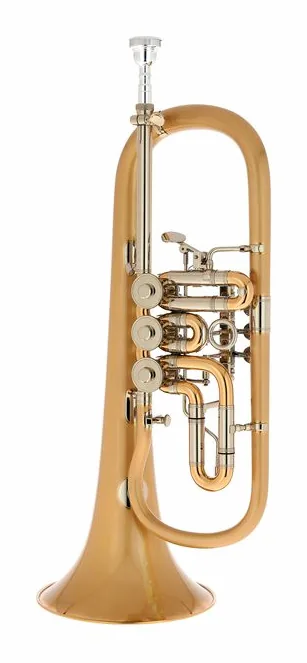 Miraphone 24R 1100 A100 G010 Flugelhorn, vue 2