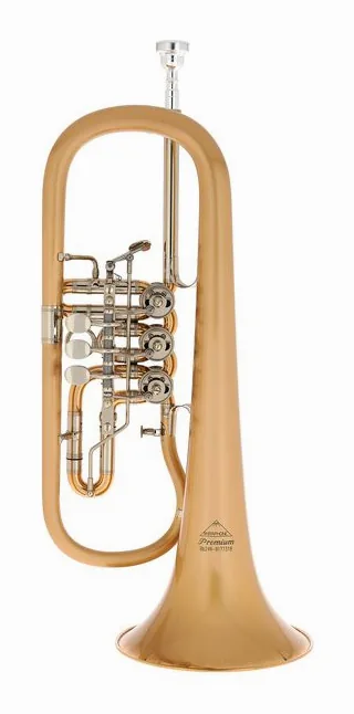 Miraphone 24R 1100 A100 G010 Flugelhorn, vue 3