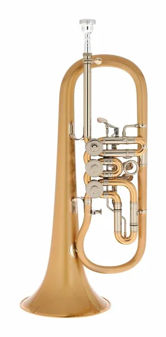 Miraphone 24R 1100 A100 G010 Flugelhorn, vue 4