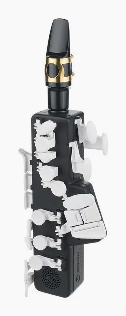 Odisei Music Travel Sax 2 White Silicon
