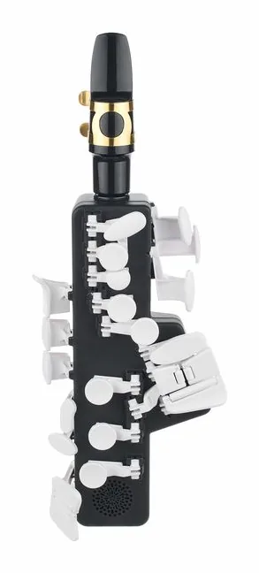 Odisei Music Travel Sax 2 White Silicon, vue 2