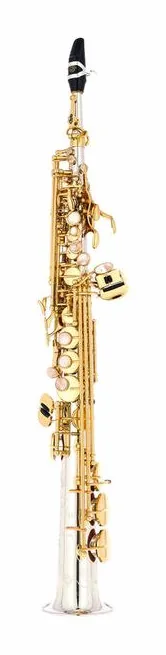Selmer SE-S3MS Soprano Sax Silver, vue 2