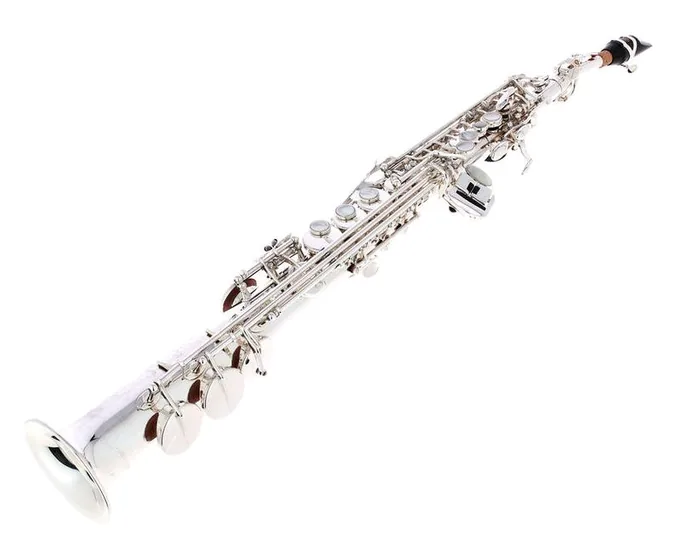 Selmer SE-S3S Soprano Sax Silver, vue 3