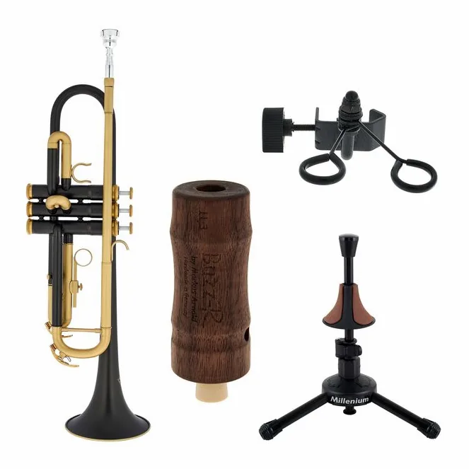 Thomann Blacky Bb-Trumpet Set