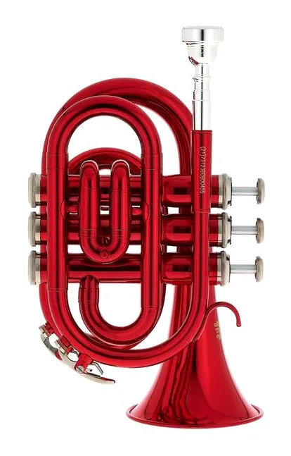 Thomann TR 5 Red Bb-Pocket Trumpet