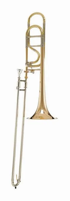 Willson TAW411RBL Bb/F Tenor Trombone, vue 2