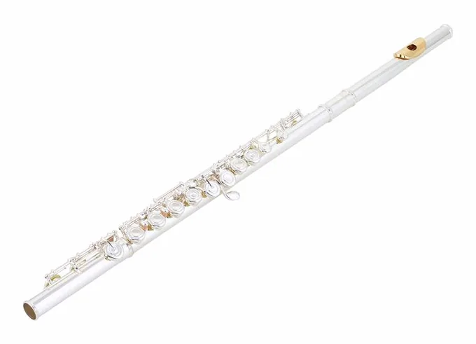 Yamaha YFL-312GL Flute, vue 3