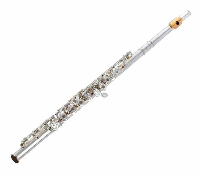 Yamaha YFL-372GL Flute, vue 3