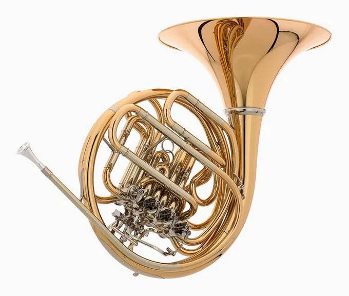 Yamaha YHR-567GDB F/Bb Double Horn, vue 3